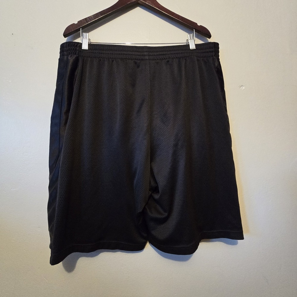 Vintage Nike Basketball Shorts Men's XXL Black Elastic Waist Drawstring Pockets - Picture 13 of 15